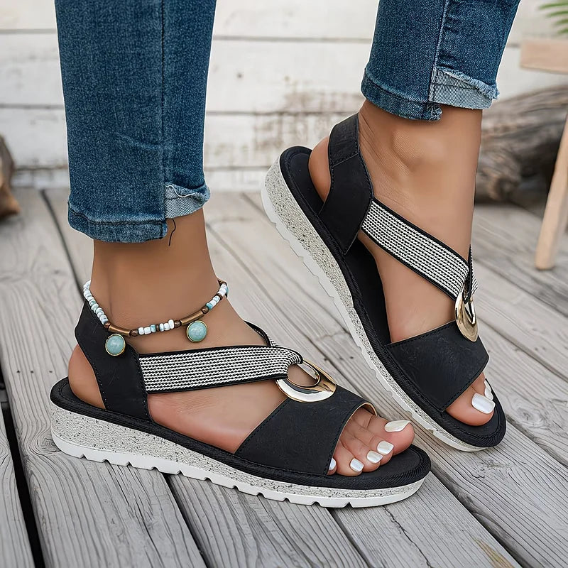 Elegant Adjustable Support Sandals