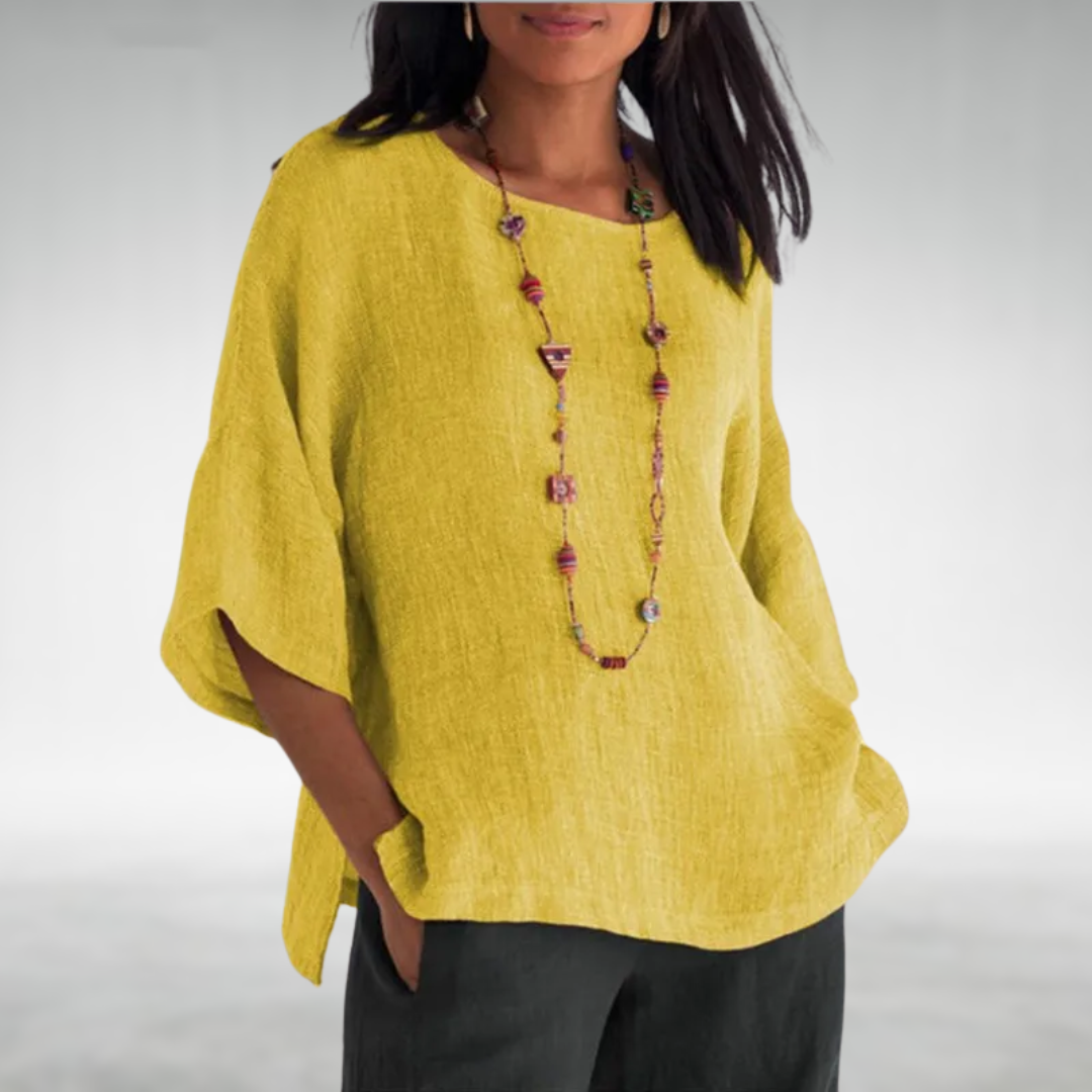 Boat-Neck Knit Tunic