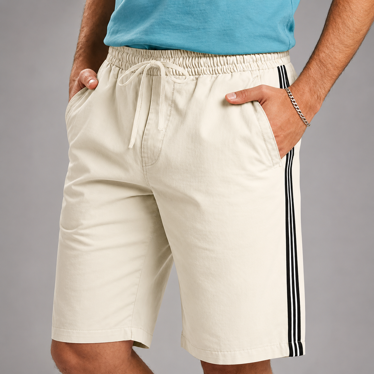 Luxe Drawstring Linen Shorts