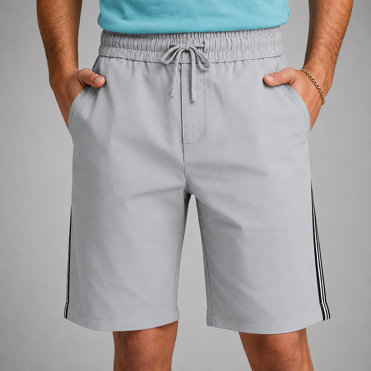 Luxe Drawstring Linen Shorts