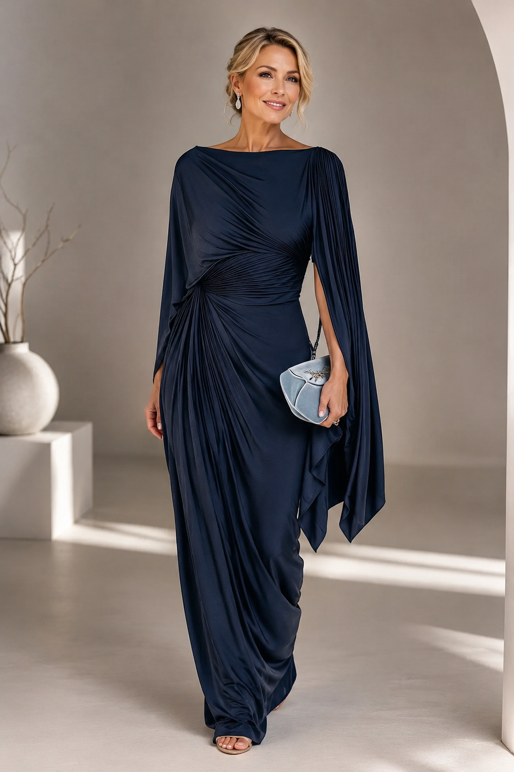 Elegant Maxi-Length Dress