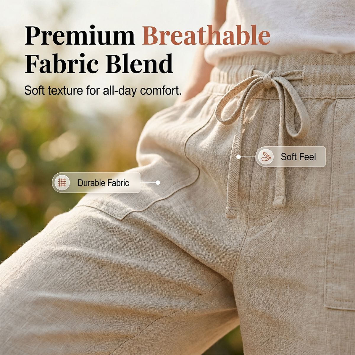 Luxe Linen Tailored Shorts