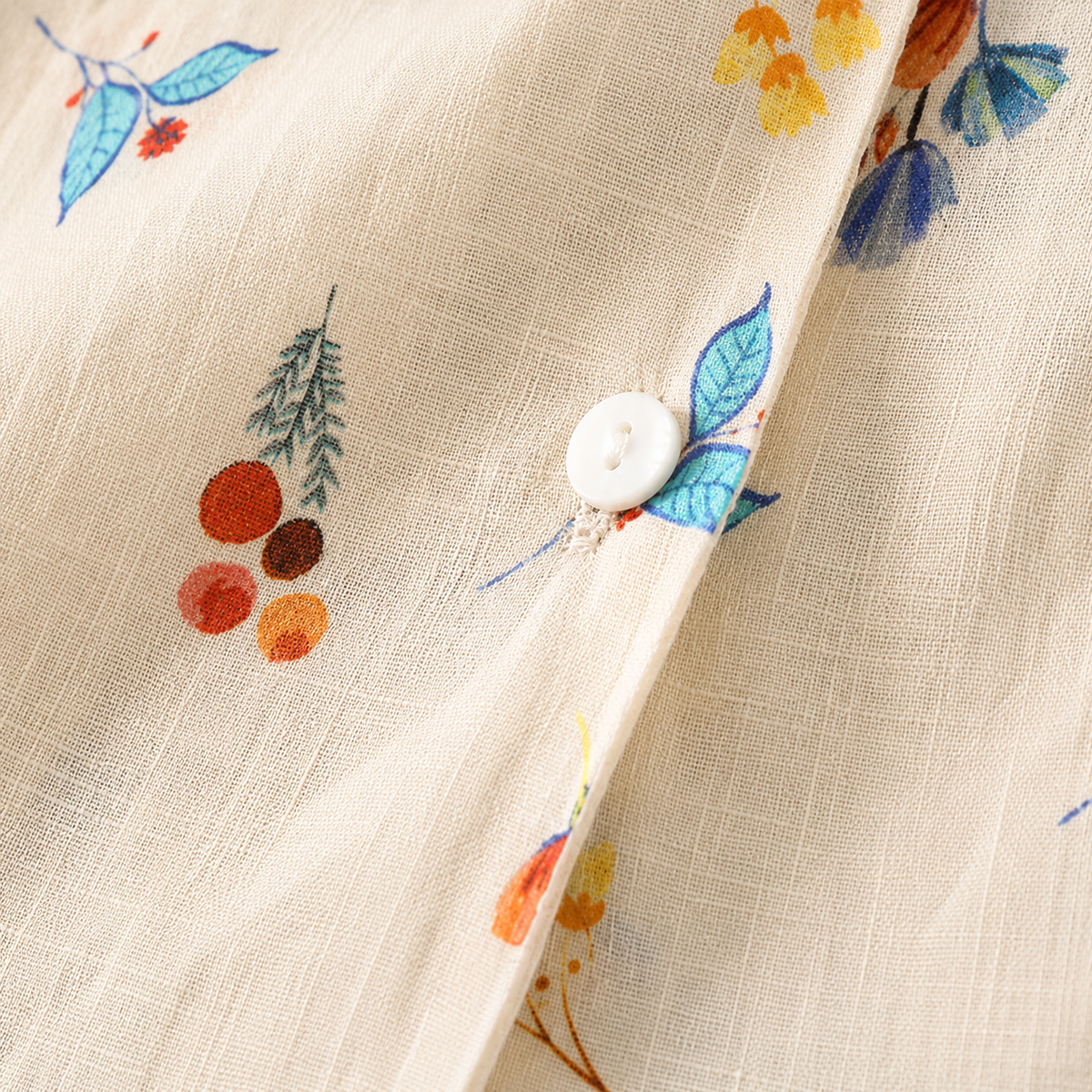 Cotton Linen Roselle Blouse