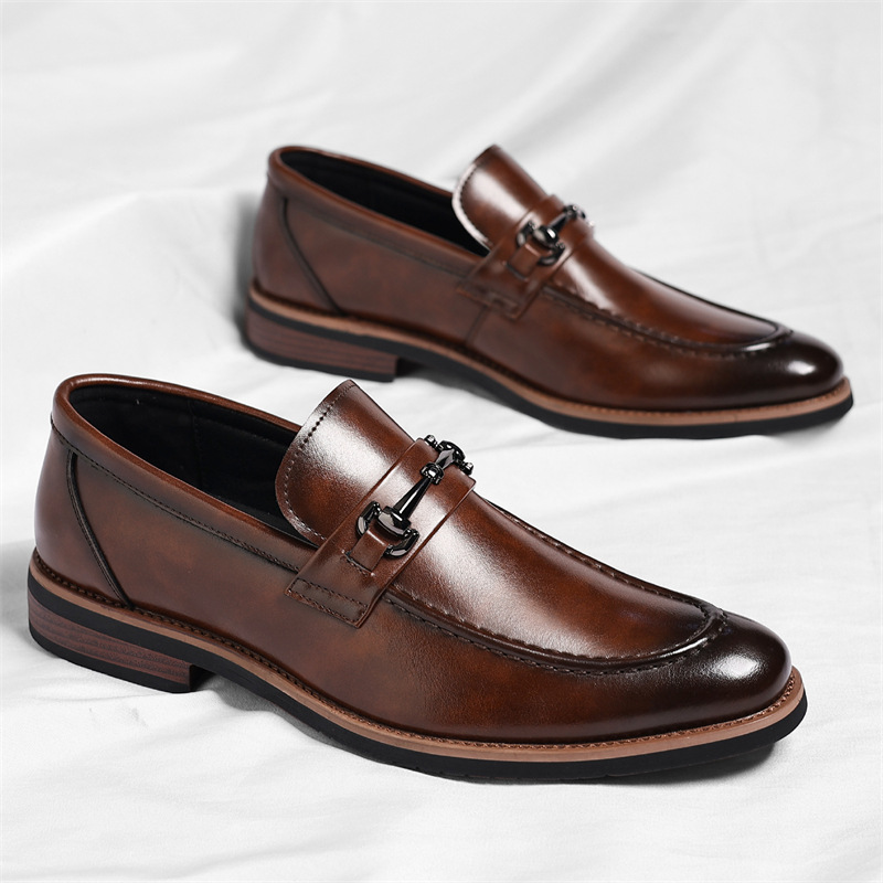 Italian Leather Loafers