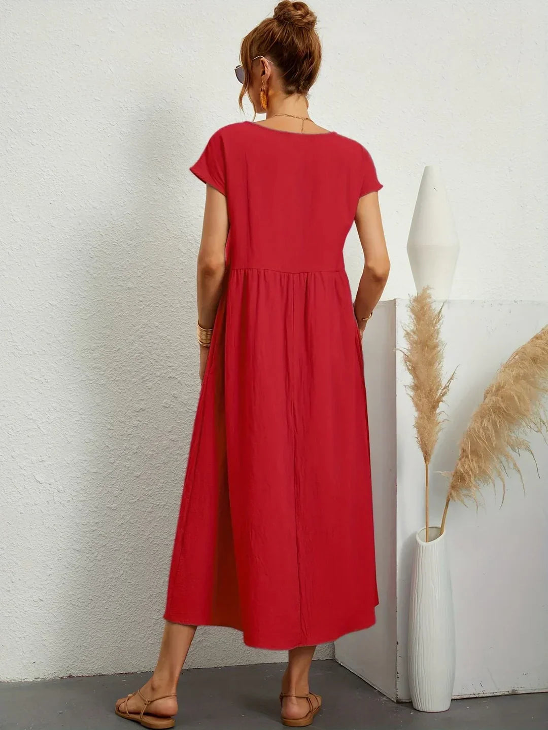 Timeless Elegance Midi Dress