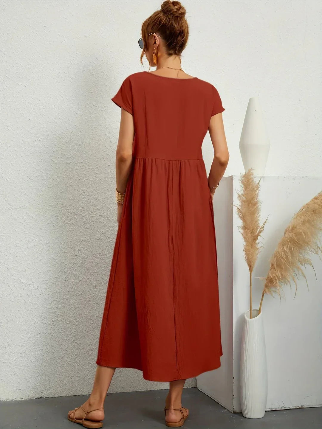Timeless Elegance Midi Dress