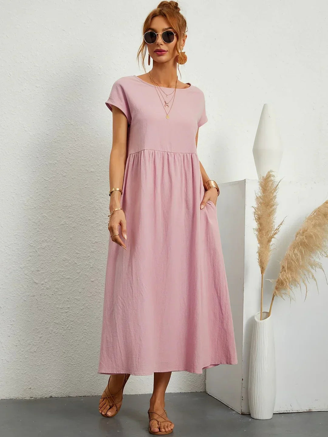 Timeless Elegance Midi Dress