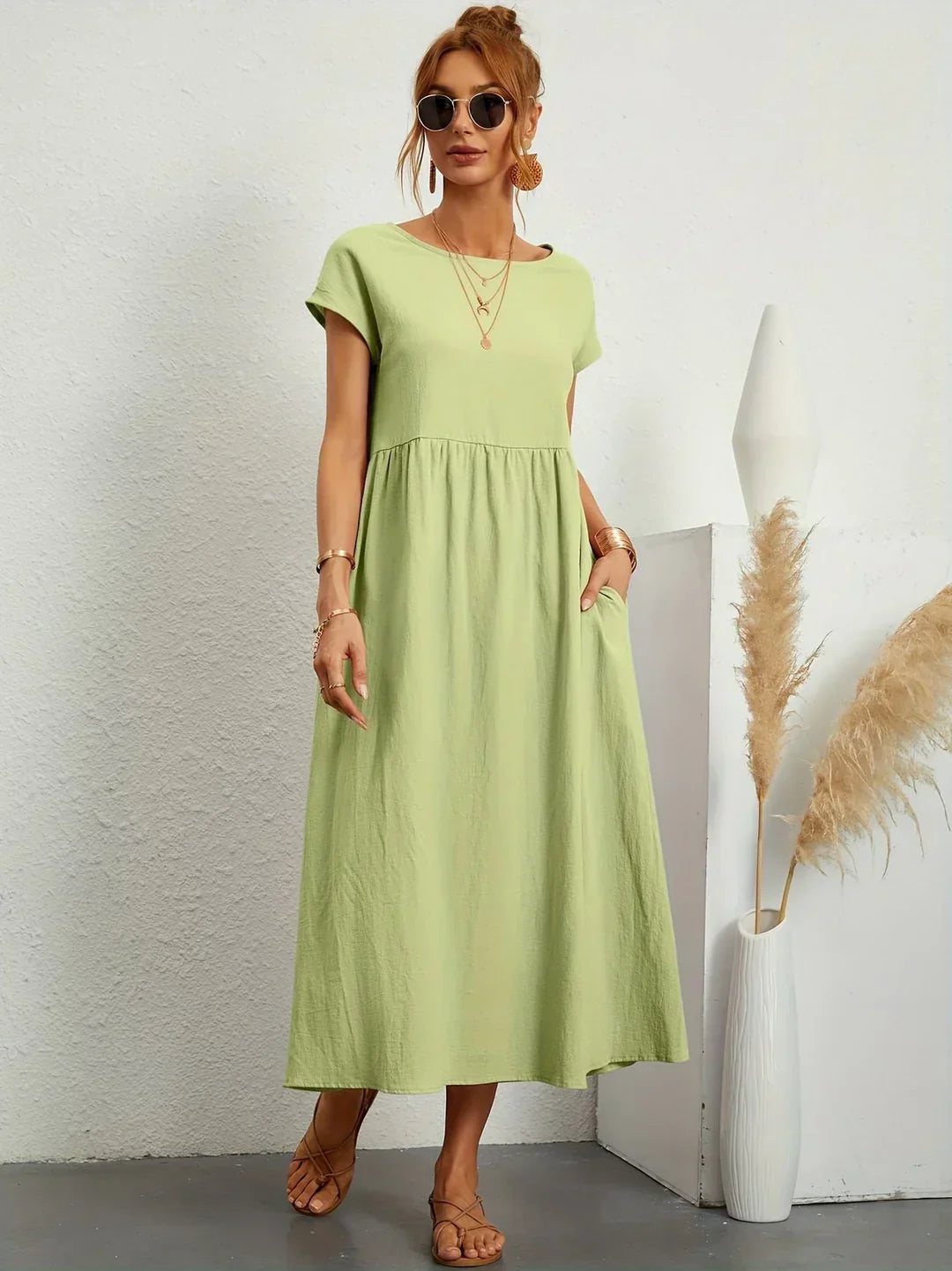 Timeless Elegance Midi Dress