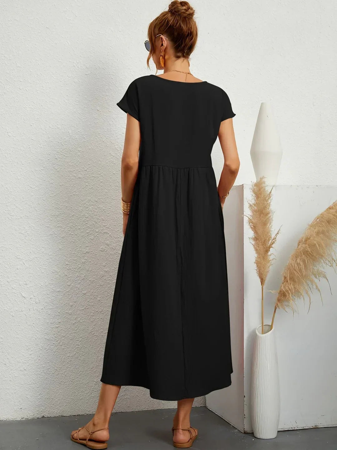 Timeless Elegance Midi Dress