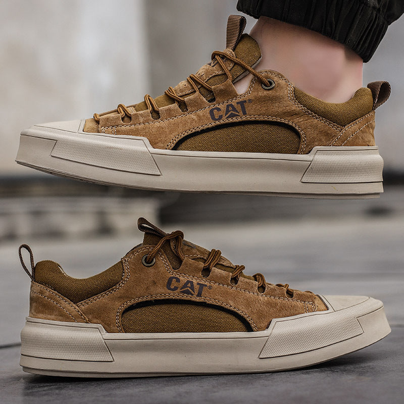 UrbanEdge Premium Leather Sneakers
