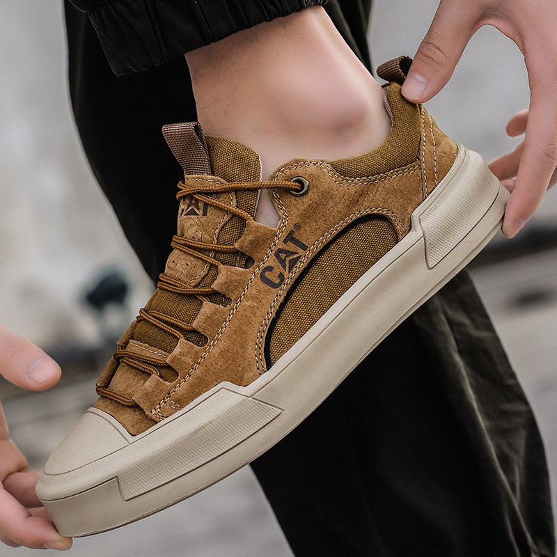 UrbanEdge Premium Leather Sneakers