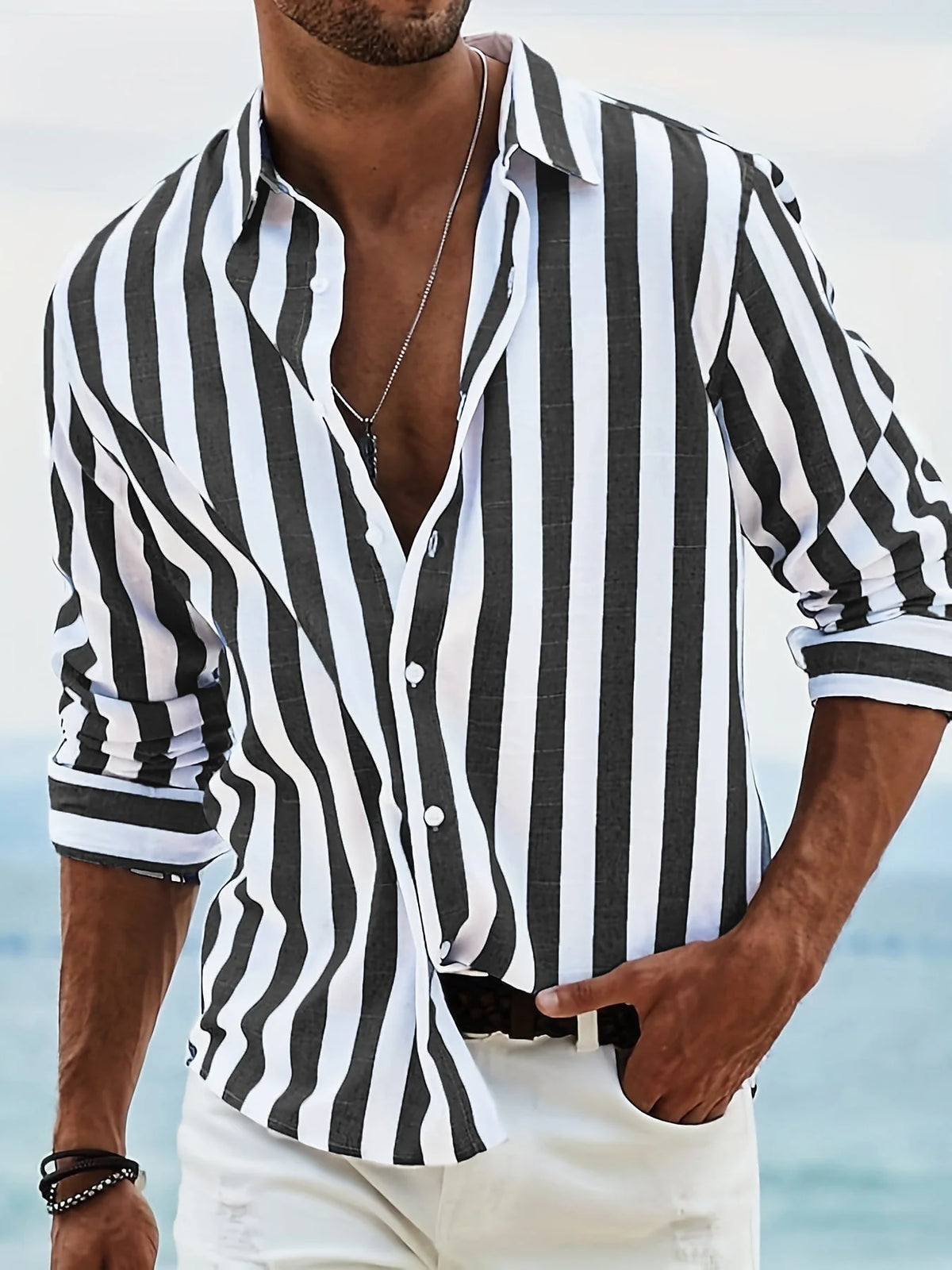 Annelise Premium Striped Blouse