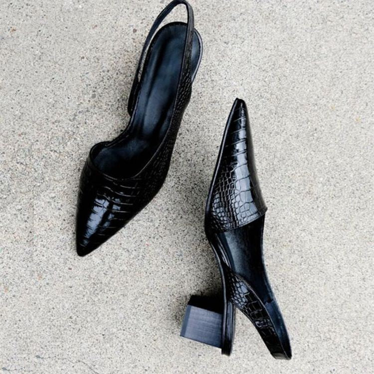 Orthopedic Leather Heels
