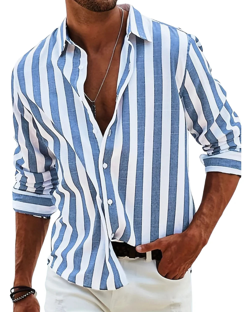 Annelise Premium Striped Blouse