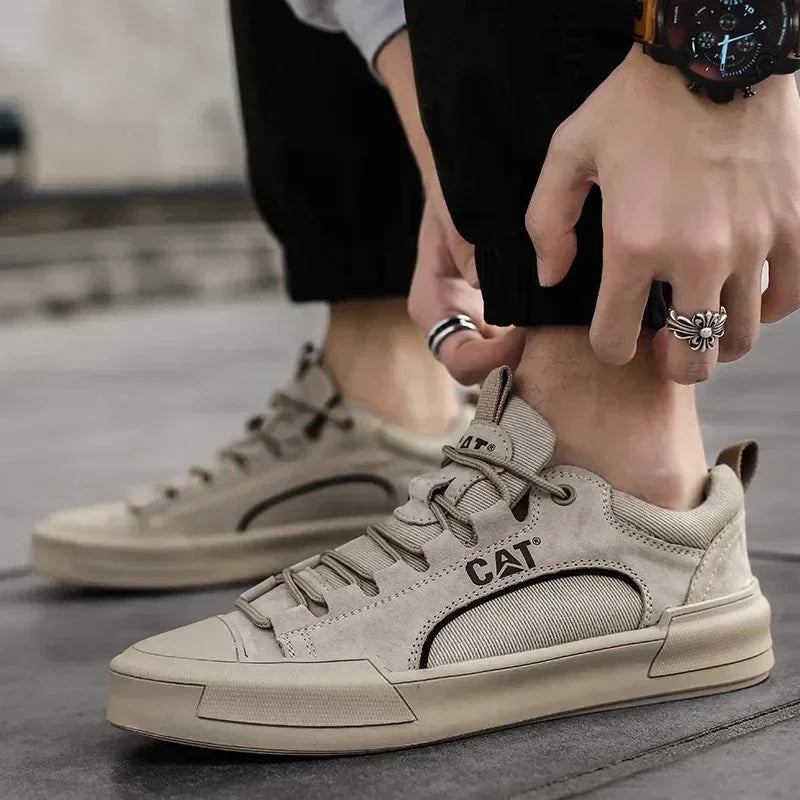 UrbanEdge Premium Leather Sneakers