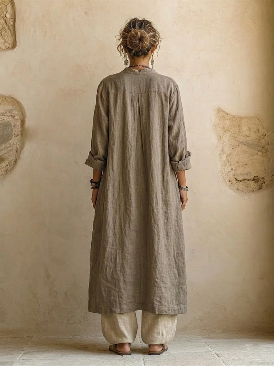 Elegant Linen Ensemble