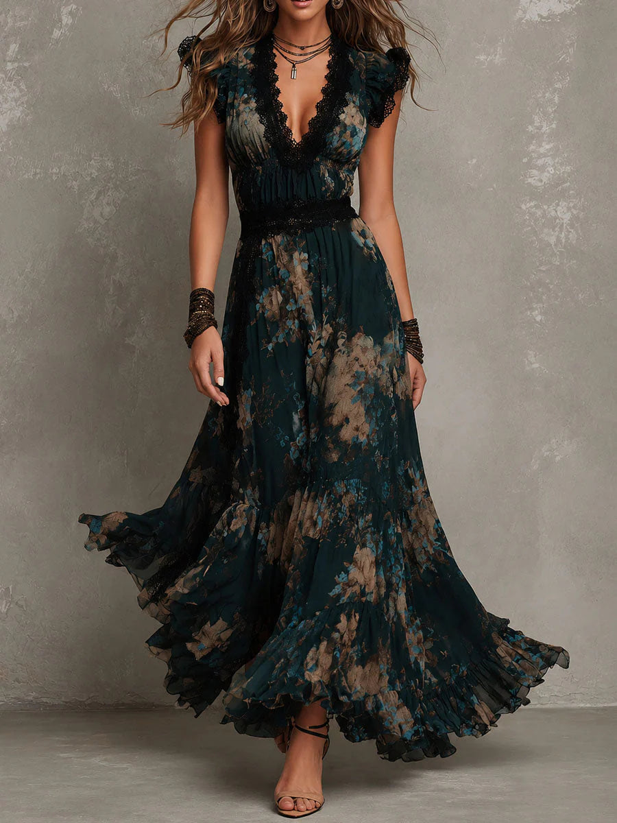 Silk Maxi Dress