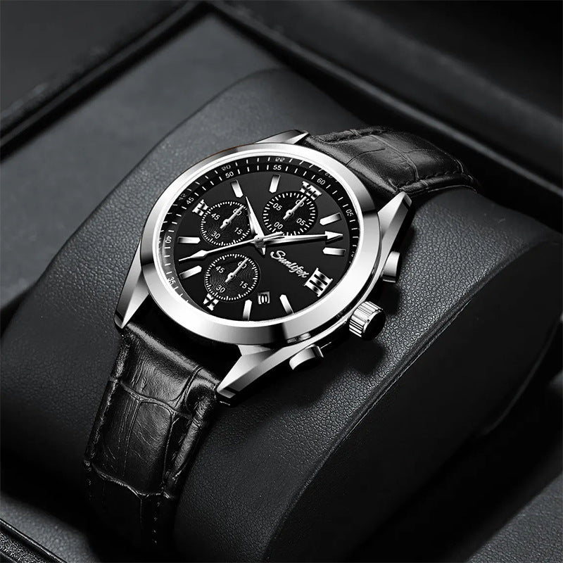 Genuine Leather Timepiece