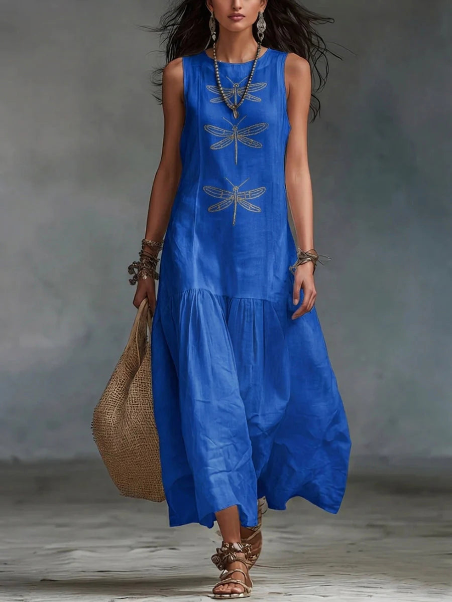 Chic Sleeveless Maxi Dress