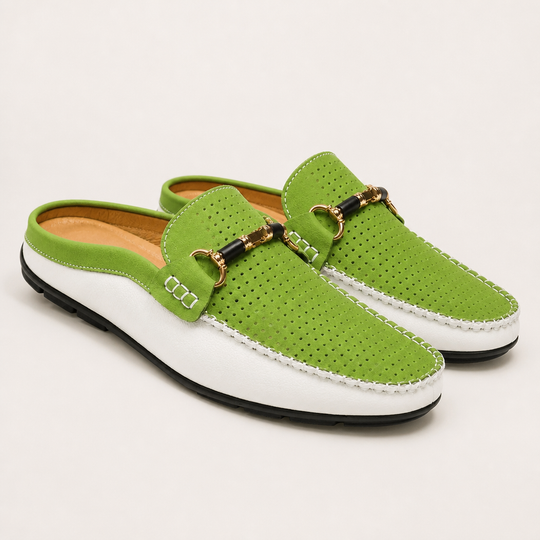 Italian Leather Santino Slippers
