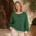 Striped Long Sleeve Casual Shirt