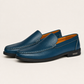Italian Leather Slip-On Loafers