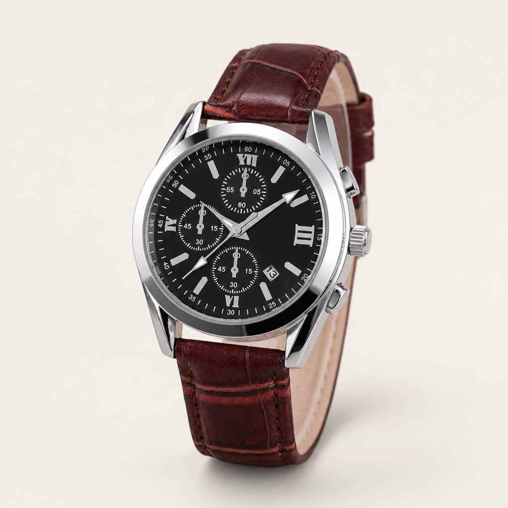 Genuine Leather Timepiece