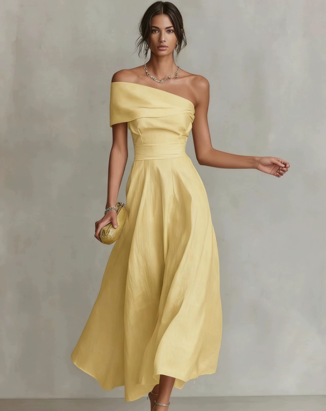 Chic Maxi-Length Dress