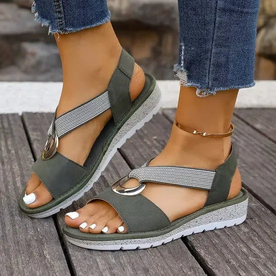 Elegant Adjustable Support Sandals